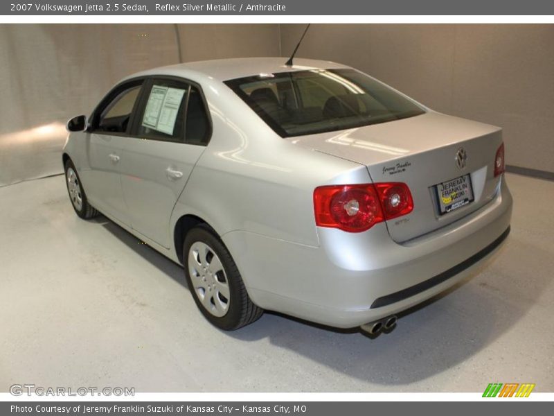 Reflex Silver Metallic / Anthracite 2007 Volkswagen Jetta 2.5 Sedan
