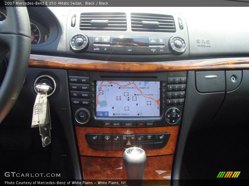 Black / Black 2007 Mercedes-Benz E 350 4Matic Sedan