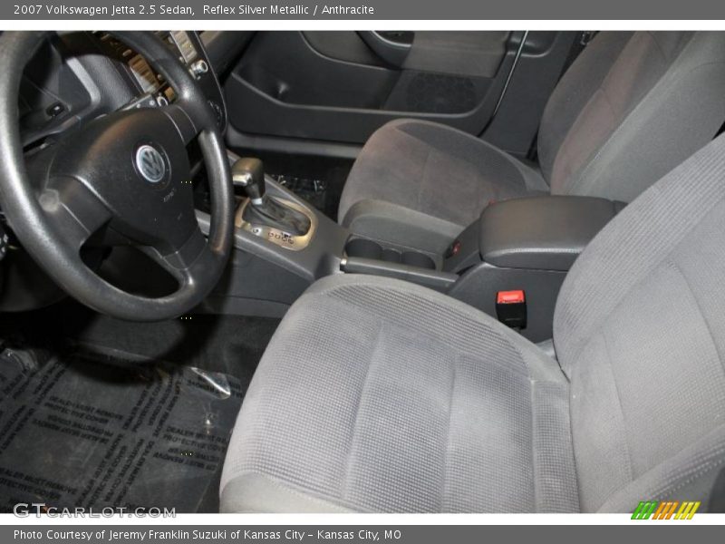 Reflex Silver Metallic / Anthracite 2007 Volkswagen Jetta 2.5 Sedan