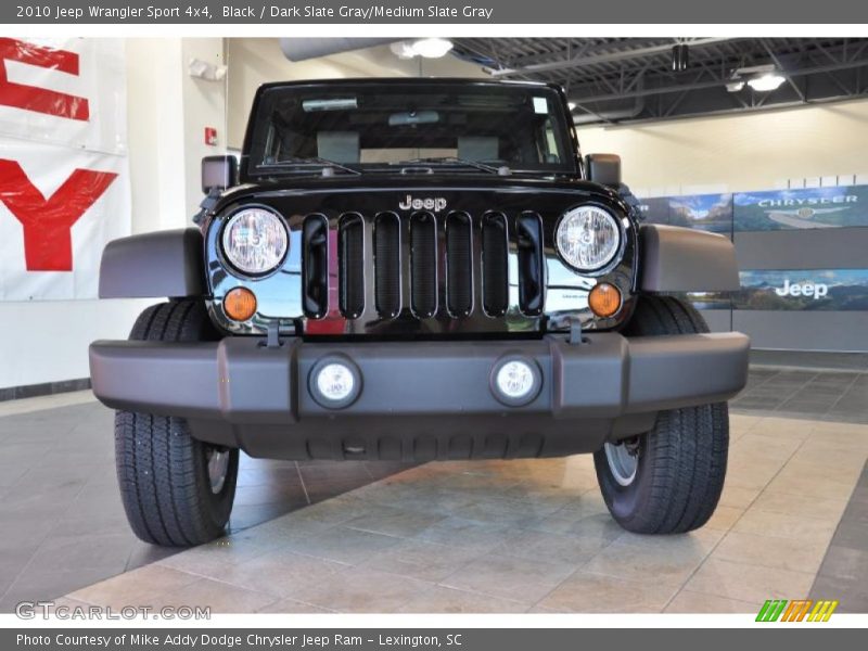 Black / Dark Slate Gray/Medium Slate Gray 2010 Jeep Wrangler Sport 4x4