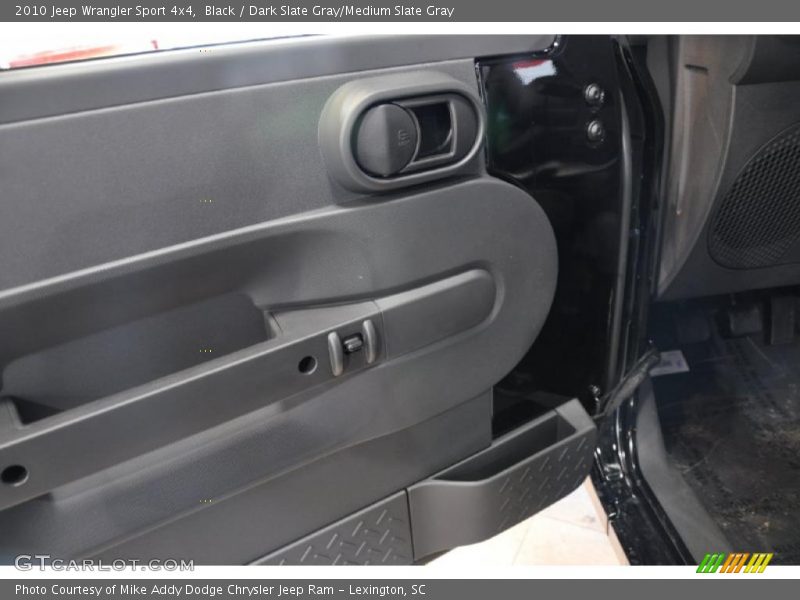 Black / Dark Slate Gray/Medium Slate Gray 2010 Jeep Wrangler Sport 4x4