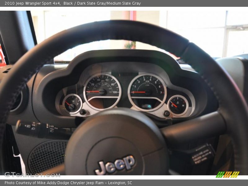 Black / Dark Slate Gray/Medium Slate Gray 2010 Jeep Wrangler Sport 4x4