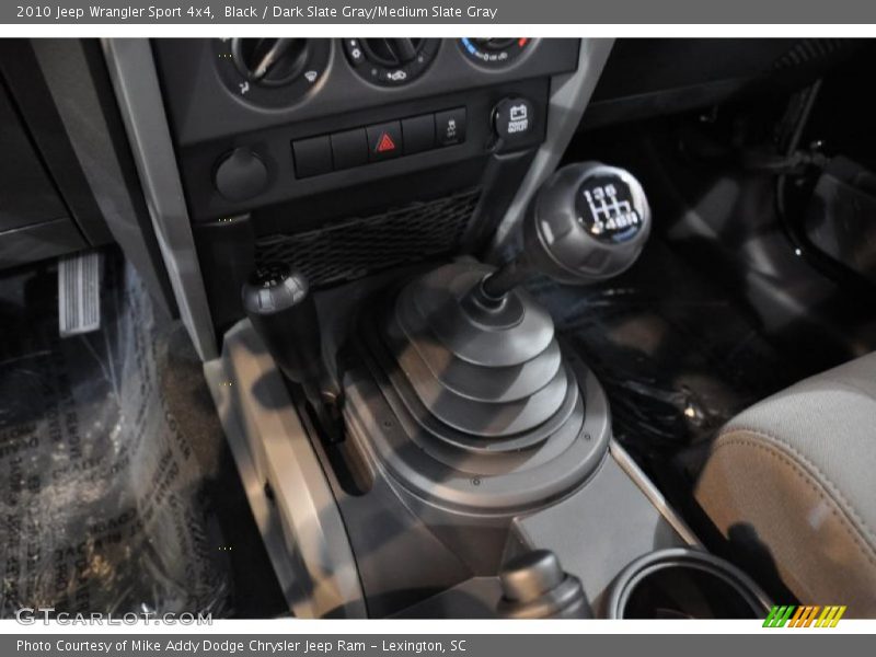 Black / Dark Slate Gray/Medium Slate Gray 2010 Jeep Wrangler Sport 4x4