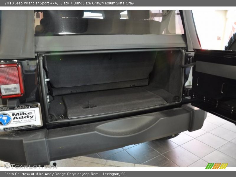 Black / Dark Slate Gray/Medium Slate Gray 2010 Jeep Wrangler Sport 4x4
