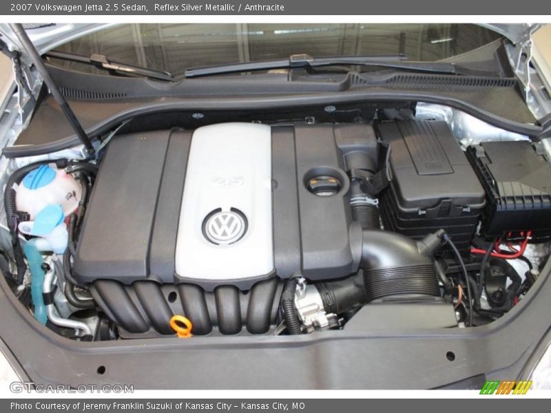 Reflex Silver Metallic / Anthracite 2007 Volkswagen Jetta 2.5 Sedan