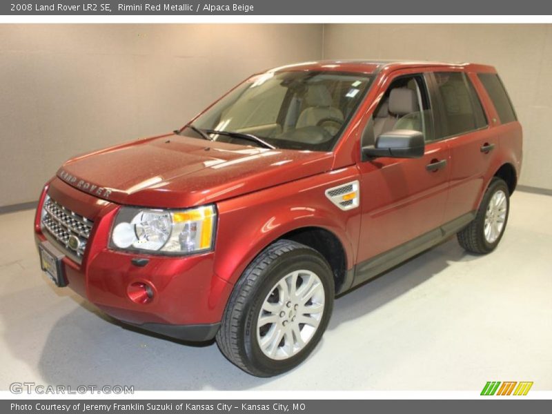 Rimini Red Metallic / Alpaca Beige 2008 Land Rover LR2 SE