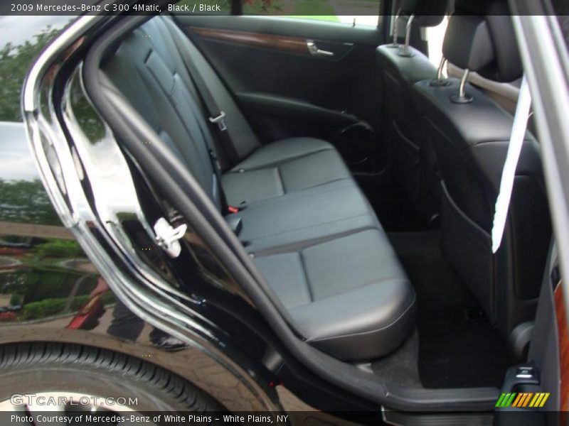 Black / Black 2009 Mercedes-Benz C 300 4Matic