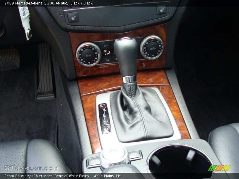 Black / Black 2009 Mercedes-Benz C 300 4Matic