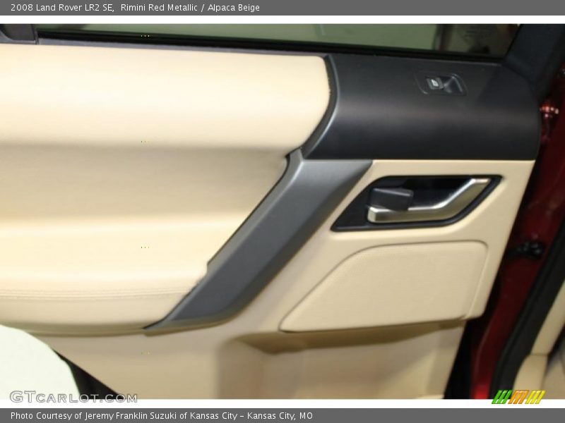 Rimini Red Metallic / Alpaca Beige 2008 Land Rover LR2 SE