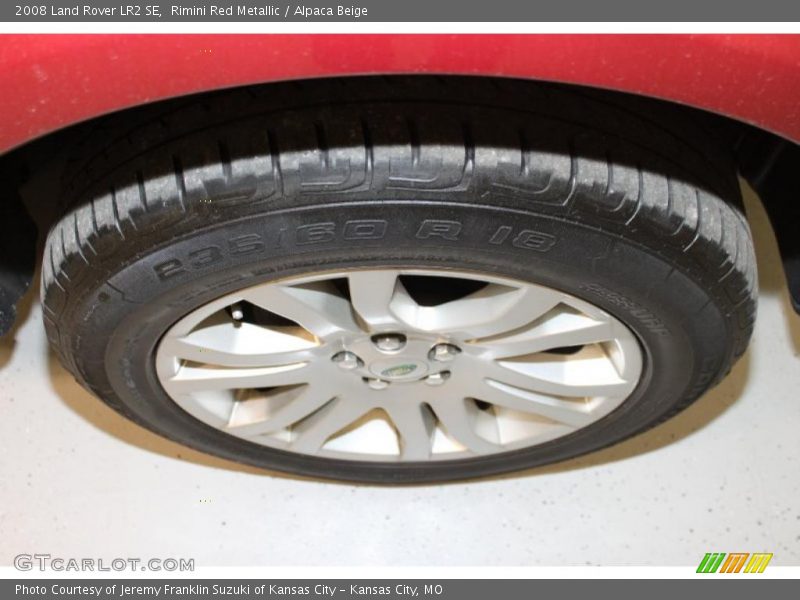 Rimini Red Metallic / Alpaca Beige 2008 Land Rover LR2 SE