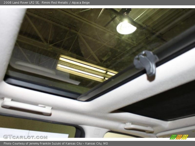 Rimini Red Metallic / Alpaca Beige 2008 Land Rover LR2 SE
