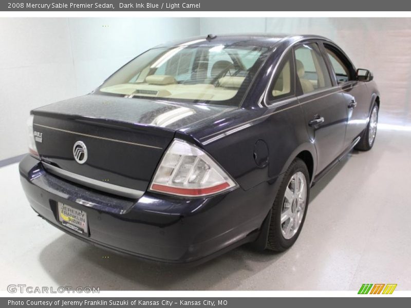 Dark Ink Blue / Light Camel 2008 Mercury Sable Premier Sedan