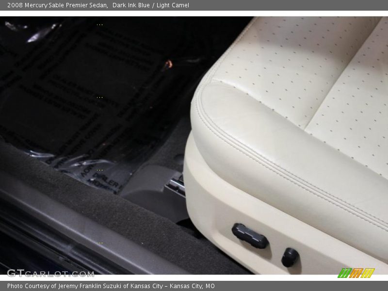 Dark Ink Blue / Light Camel 2008 Mercury Sable Premier Sedan
