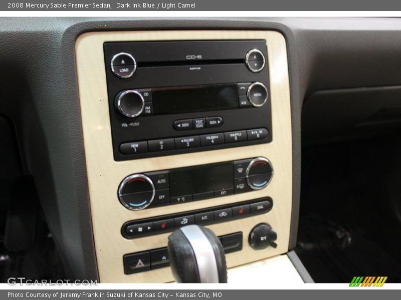 Dark Ink Blue / Light Camel 2008 Mercury Sable Premier Sedan