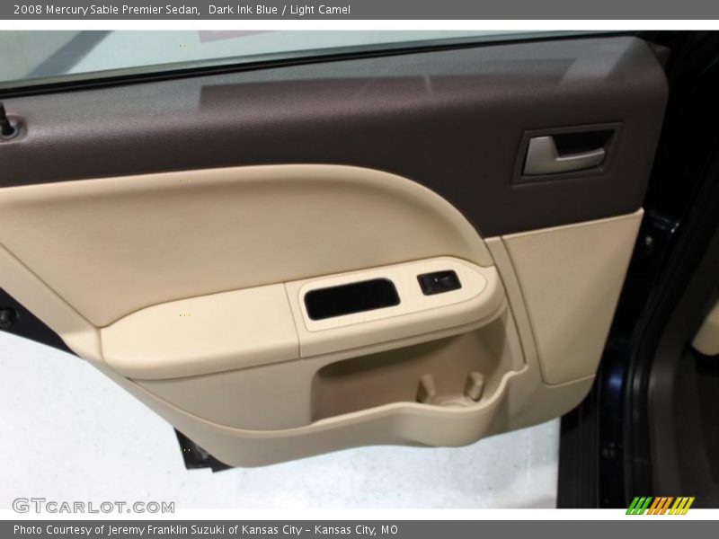 Dark Ink Blue / Light Camel 2008 Mercury Sable Premier Sedan