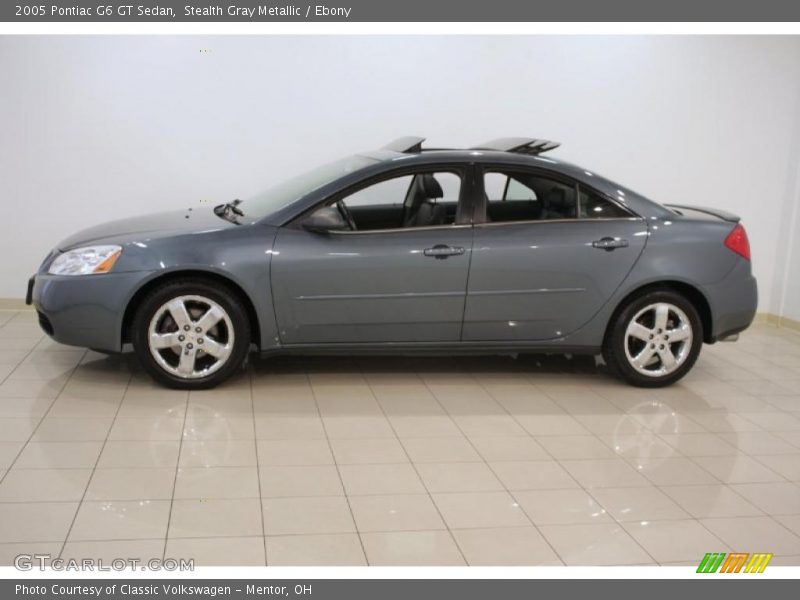 Stealth Gray Metallic / Ebony 2005 Pontiac G6 GT Sedan
