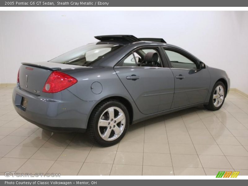 Stealth Gray Metallic / Ebony 2005 Pontiac G6 GT Sedan