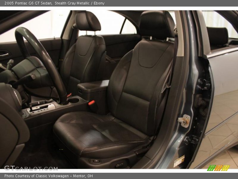 Stealth Gray Metallic / Ebony 2005 Pontiac G6 GT Sedan