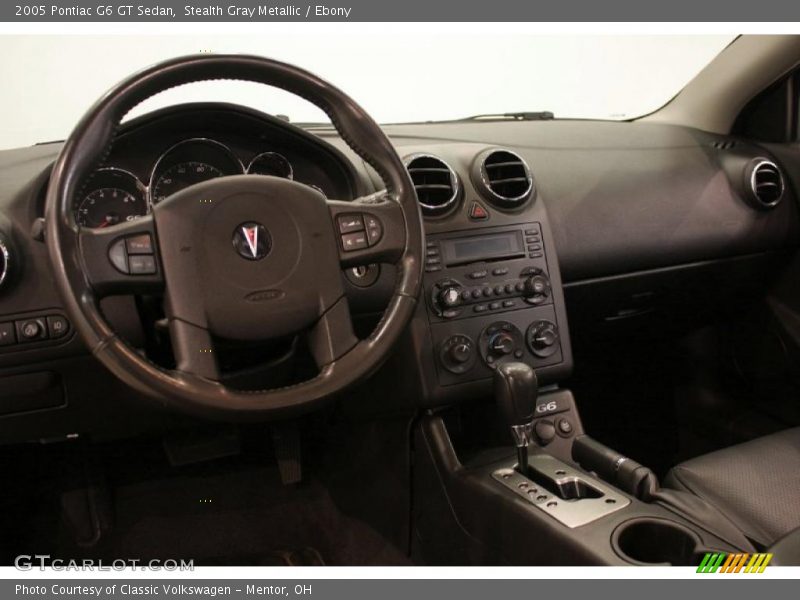 Stealth Gray Metallic / Ebony 2005 Pontiac G6 GT Sedan