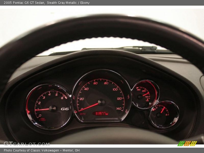 Stealth Gray Metallic / Ebony 2005 Pontiac G6 GT Sedan