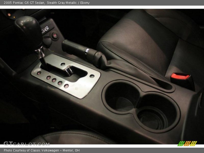 Stealth Gray Metallic / Ebony 2005 Pontiac G6 GT Sedan