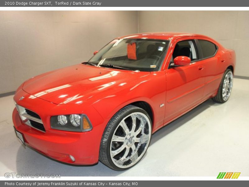 TorRed / Dark Slate Gray 2010 Dodge Charger SXT