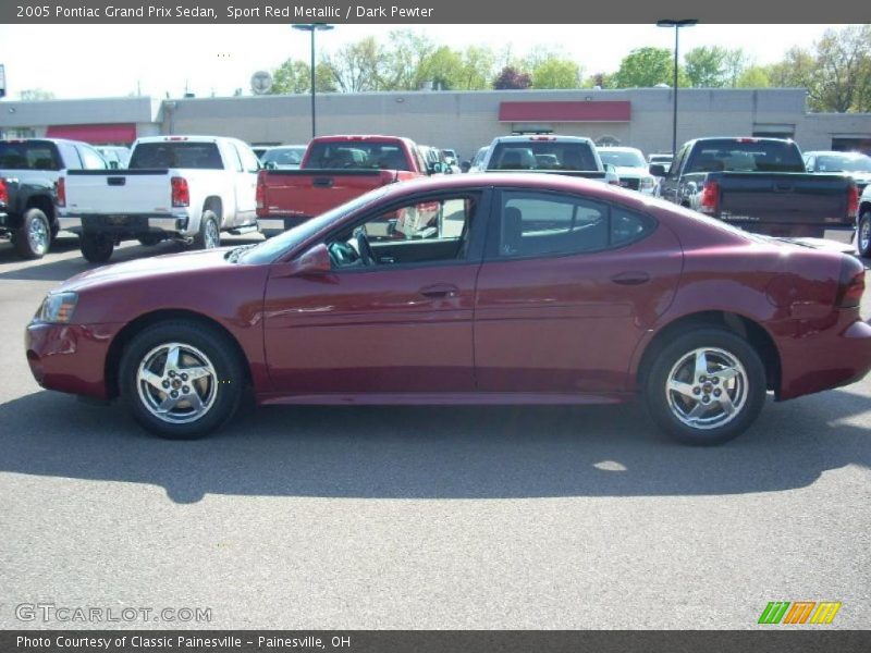 Sport Red Metallic / Dark Pewter 2005 Pontiac Grand Prix Sedan