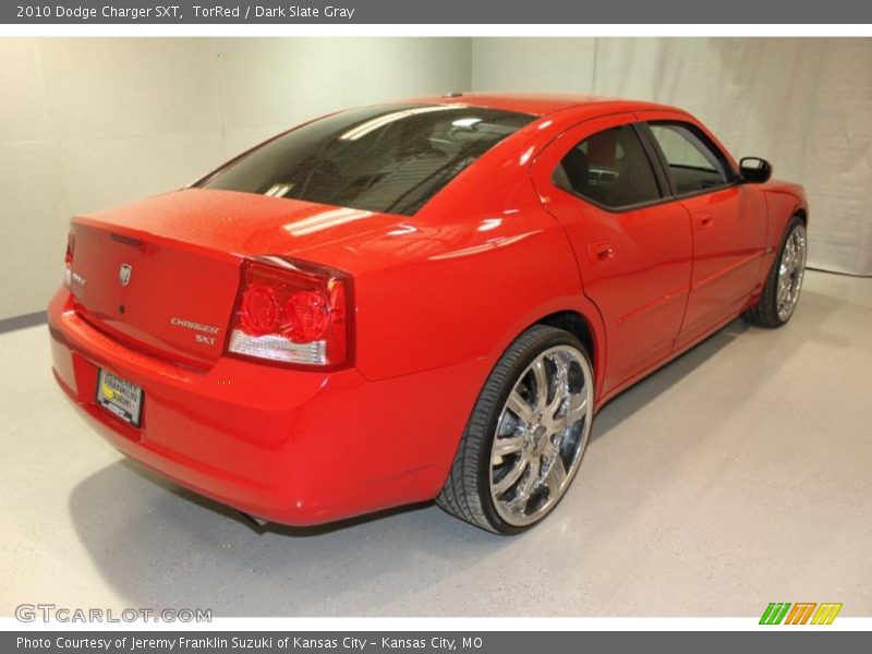 TorRed / Dark Slate Gray 2010 Dodge Charger SXT