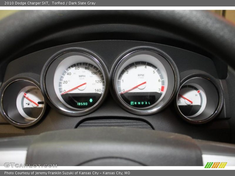 TorRed / Dark Slate Gray 2010 Dodge Charger SXT