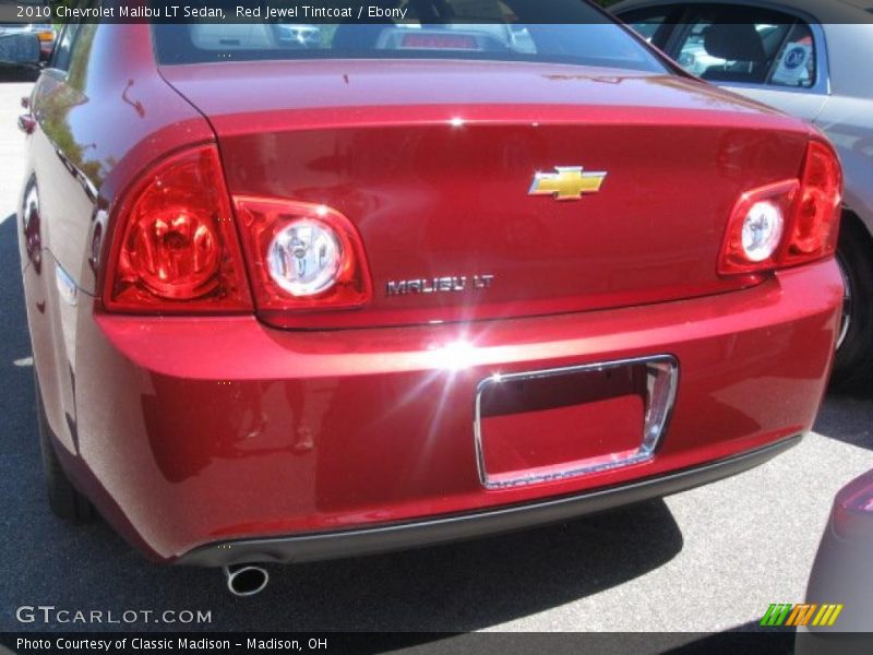 Red Jewel Tintcoat / Ebony 2010 Chevrolet Malibu LT Sedan