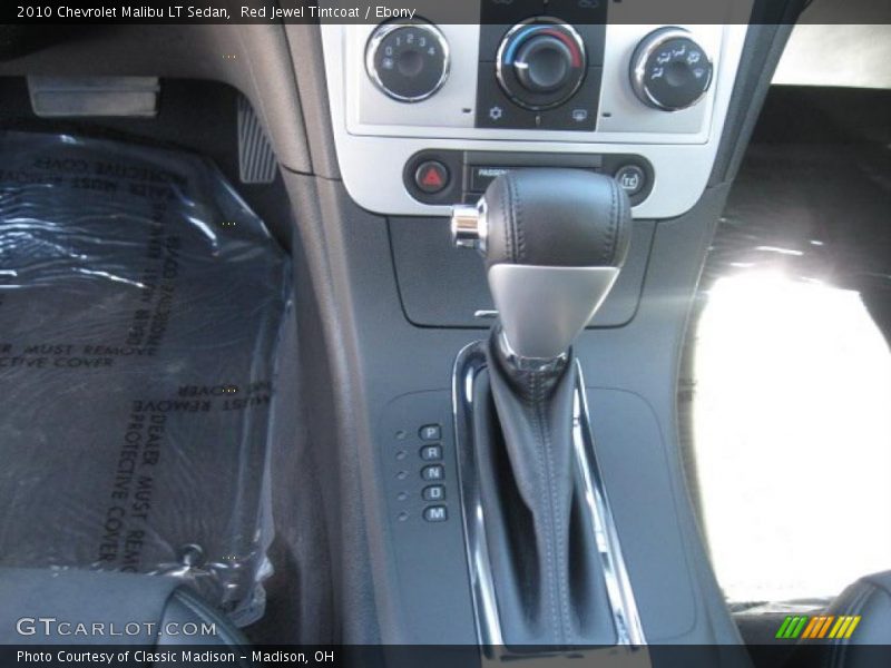 Red Jewel Tintcoat / Ebony 2010 Chevrolet Malibu LT Sedan
