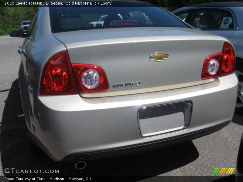 Gold Mist Metallic / Ebony 2010 Chevrolet Malibu LT Sedan