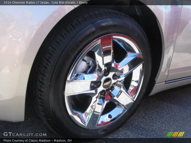 Gold Mist Metallic / Ebony 2010 Chevrolet Malibu LT Sedan