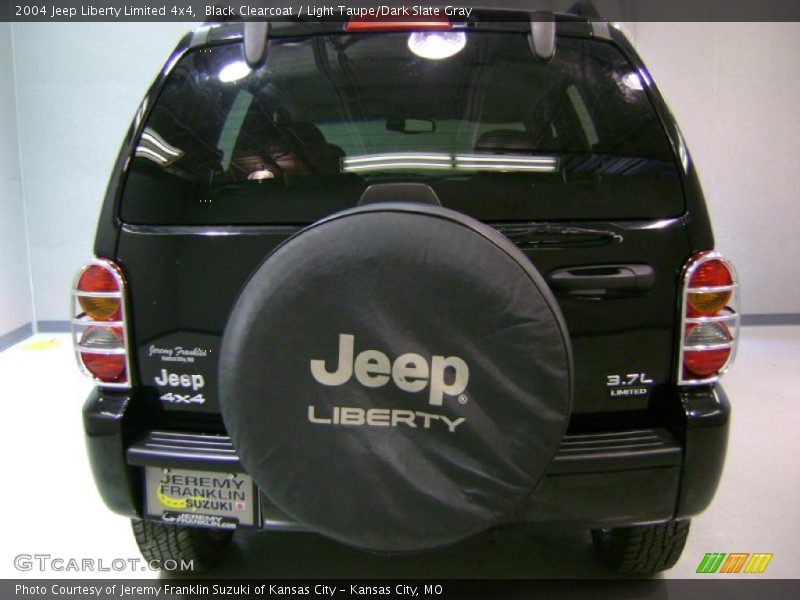 Black Clearcoat / Light Taupe/Dark Slate Gray 2004 Jeep Liberty Limited 4x4