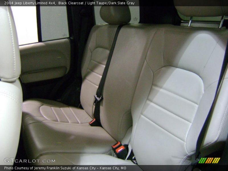 Black Clearcoat / Light Taupe/Dark Slate Gray 2004 Jeep Liberty Limited 4x4