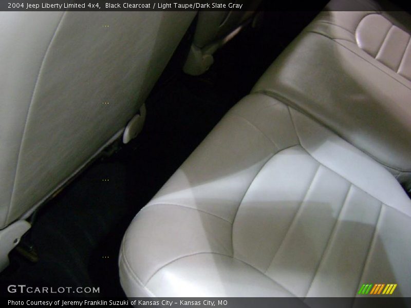 Black Clearcoat / Light Taupe/Dark Slate Gray 2004 Jeep Liberty Limited 4x4