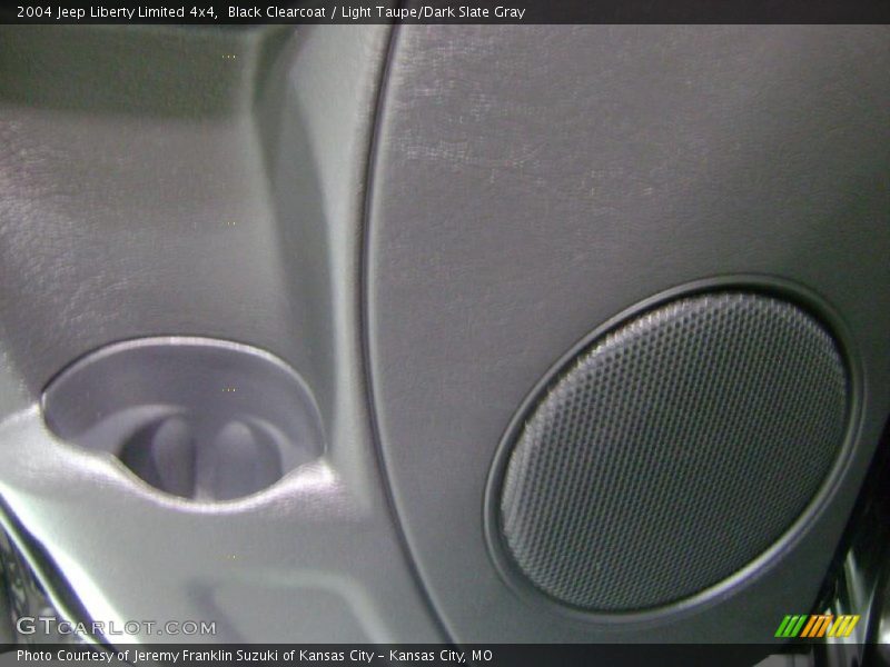 Black Clearcoat / Light Taupe/Dark Slate Gray 2004 Jeep Liberty Limited 4x4