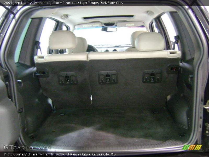 Black Clearcoat / Light Taupe/Dark Slate Gray 2004 Jeep Liberty Limited 4x4