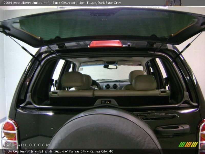 Black Clearcoat / Light Taupe/Dark Slate Gray 2004 Jeep Liberty Limited 4x4