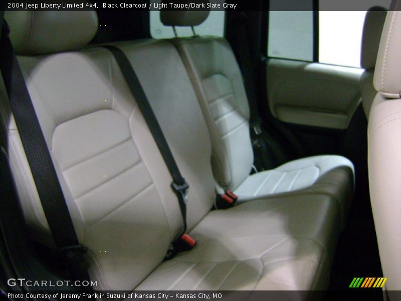 Black Clearcoat / Light Taupe/Dark Slate Gray 2004 Jeep Liberty Limited 4x4