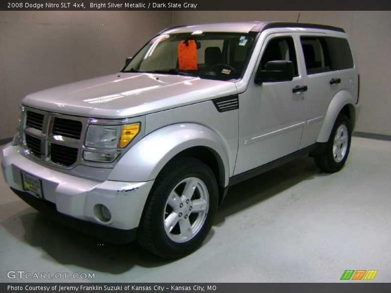Bright Silver Metallic / Dark Slate Gray 2008 Dodge Nitro SLT 4x4