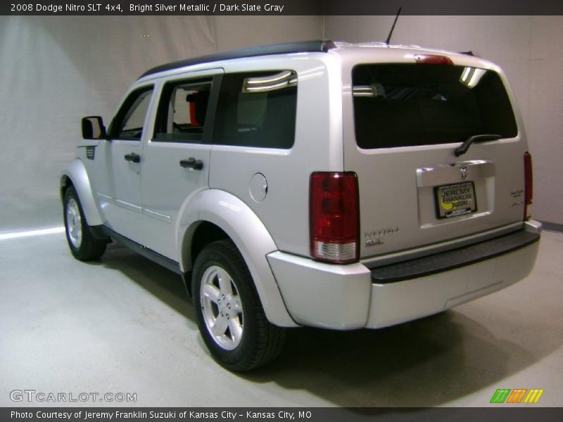 Bright Silver Metallic / Dark Slate Gray 2008 Dodge Nitro SLT 4x4