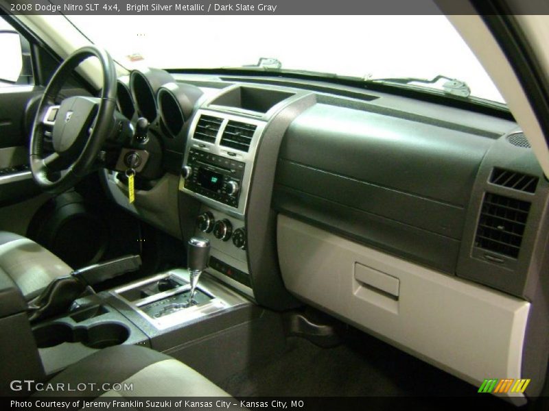 Bright Silver Metallic / Dark Slate Gray 2008 Dodge Nitro SLT 4x4