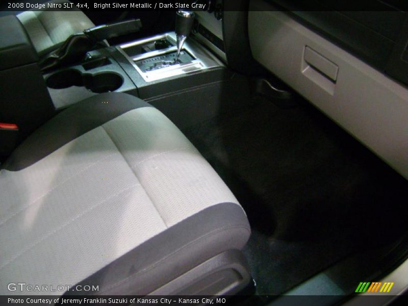 Bright Silver Metallic / Dark Slate Gray 2008 Dodge Nitro SLT 4x4