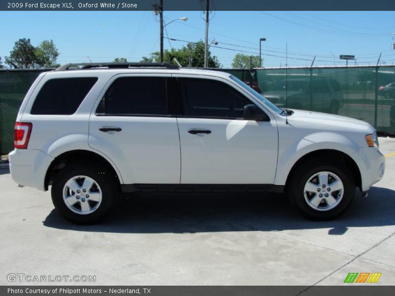 Oxford White / Stone 2009 Ford Escape XLS