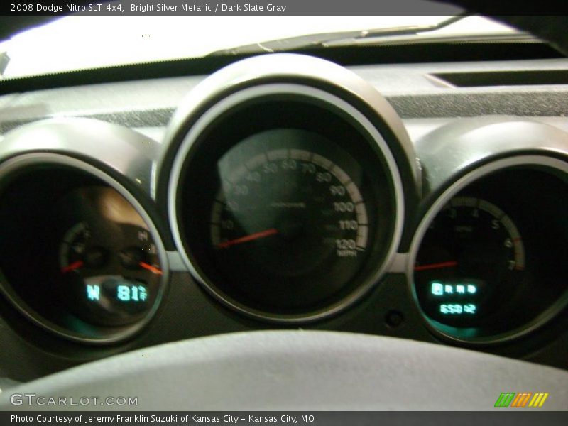 Bright Silver Metallic / Dark Slate Gray 2008 Dodge Nitro SLT 4x4