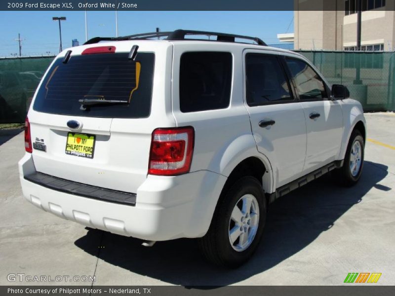 Oxford White / Stone 2009 Ford Escape XLS