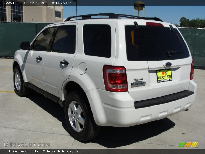 Oxford White / Stone 2009 Ford Escape XLS