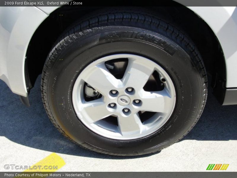 Oxford White / Stone 2009 Ford Escape XLS
