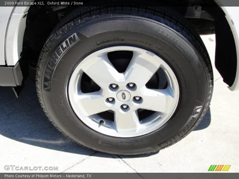 Oxford White / Stone 2009 Ford Escape XLS